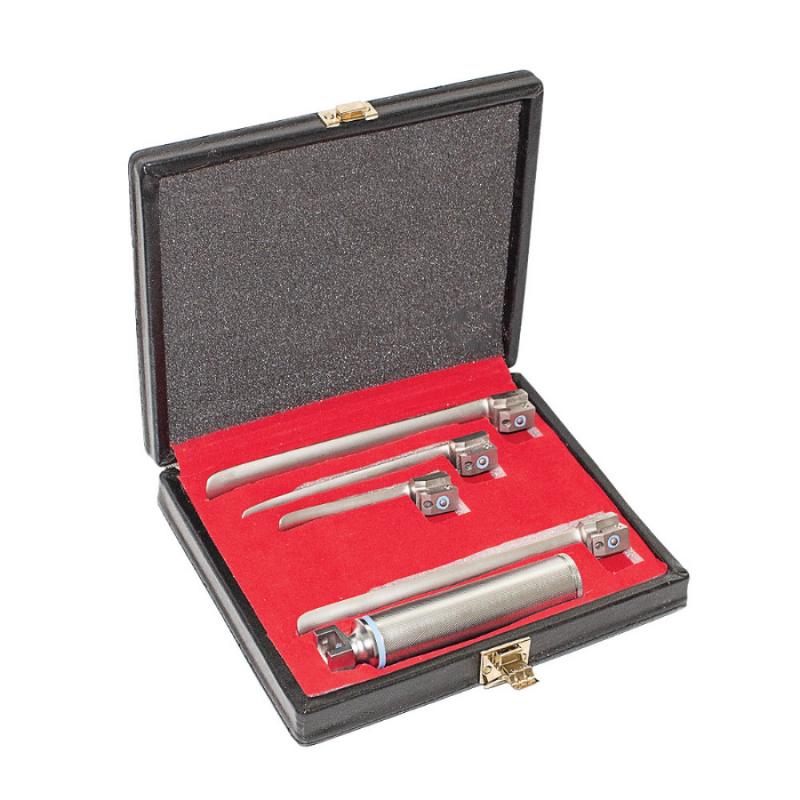 Набір ларингоскопічний Miller Рис. = 1 - 4, із середньою ручкою, звичайний, J-13-155